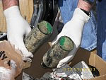 Samples found in the landfill shown to Risk Assessment and Toxicology Branch of the ADPH
