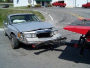Two vehicle accident