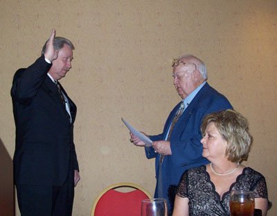 Sheriff Ed Townsend sworn in as President of the Alabama Sheriff's Association